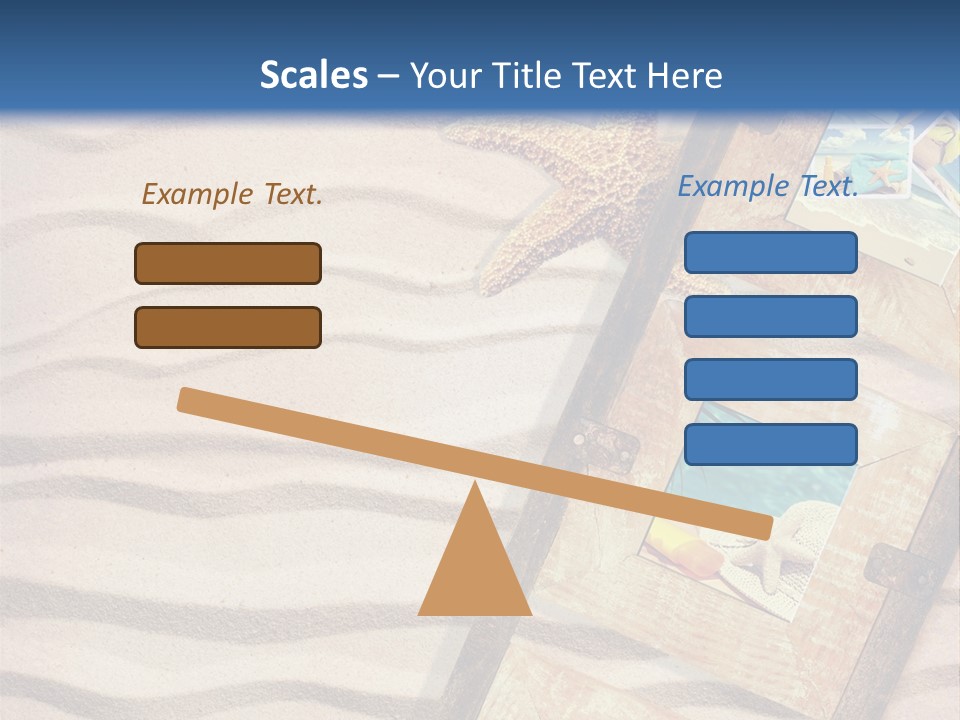 Summer Towel Advertising PowerPoint Template