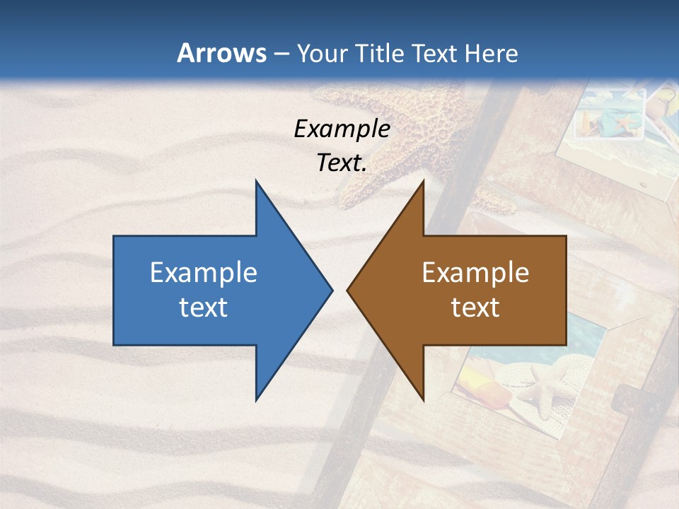 Summer Towel Advertising PowerPoint Template