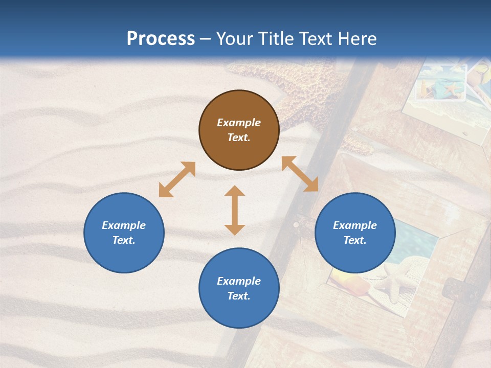 Summer Towel Advertising PowerPoint Template