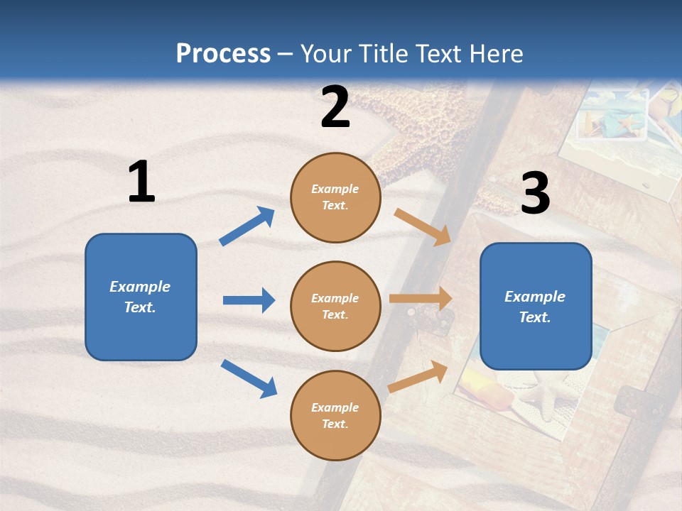 Summer Towel Advertising PowerPoint Template