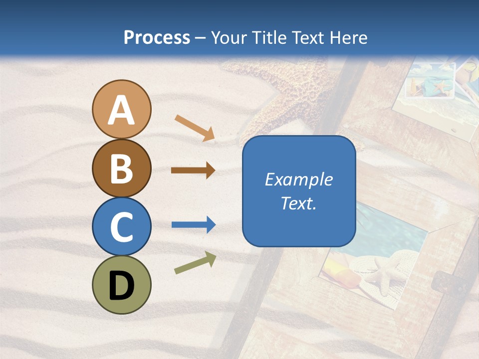 Summer Towel Advertising PowerPoint Template