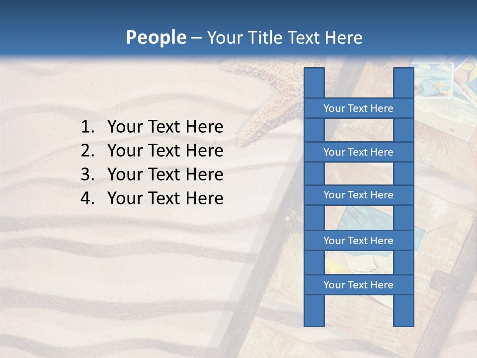 Summer Towel Advertising PowerPoint Template