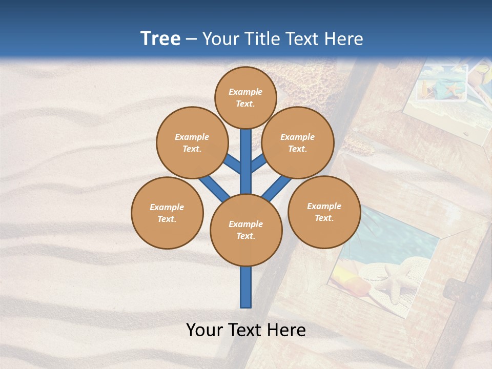 Summer Towel Advertising PowerPoint Template