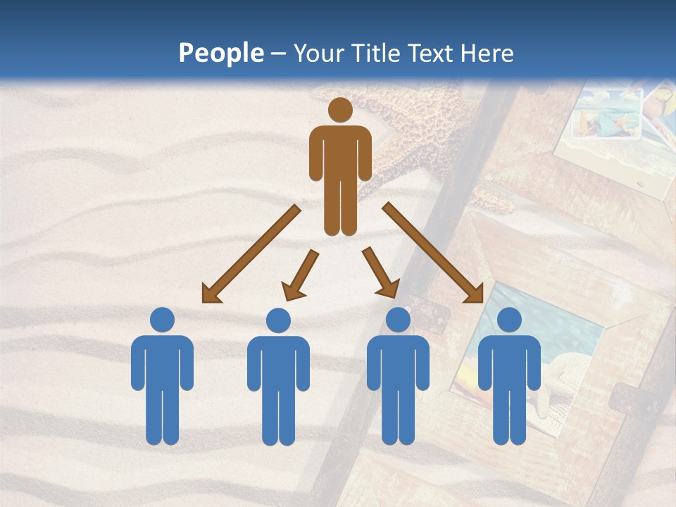 Summer Towel Advertising PowerPoint Template