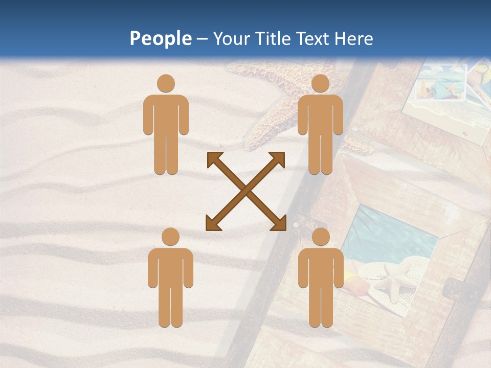 Summer Towel Advertising PowerPoint Template