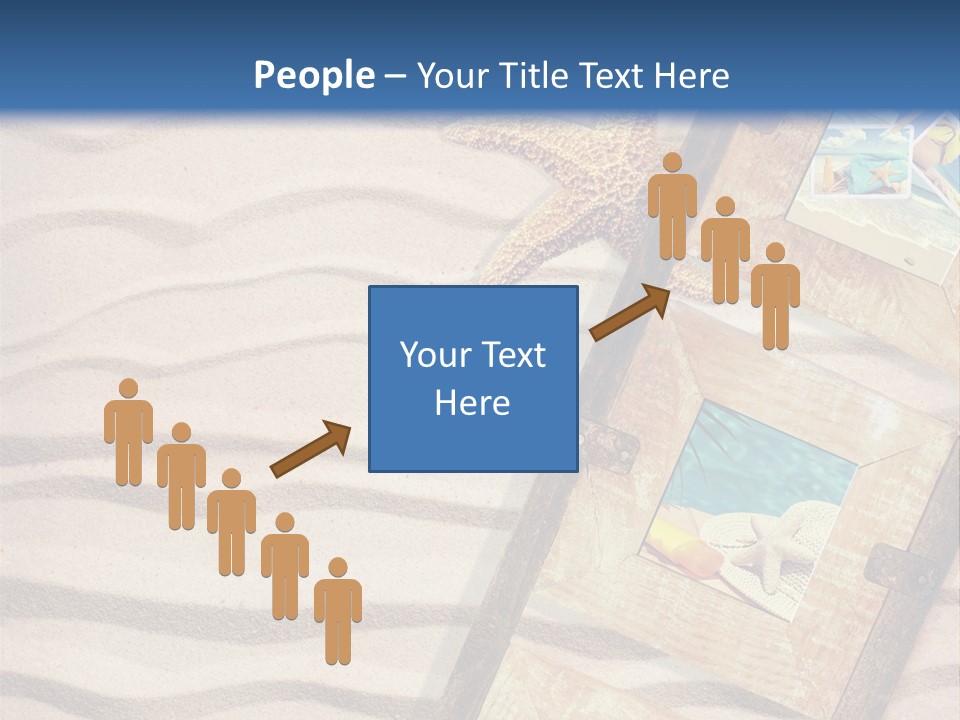 Summer Towel Advertising PowerPoint Template