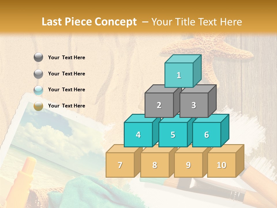 Lotion Art Paintbrush PowerPoint Template