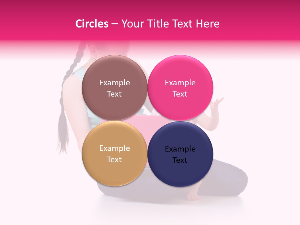 Female Pretty Entertainment PowerPoint Template