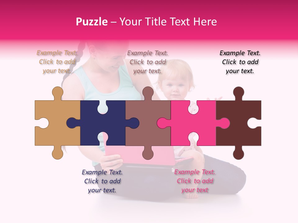 Female Pretty Entertainment PowerPoint Template