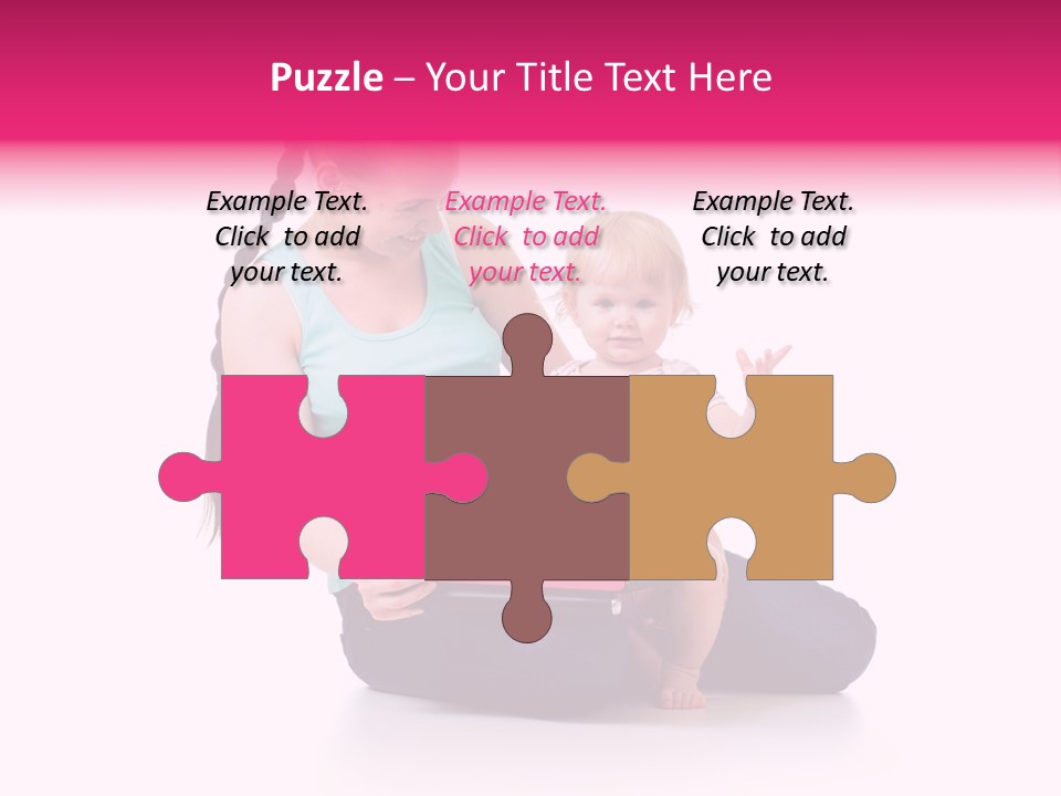 Female Pretty Entertainment PowerPoint Template