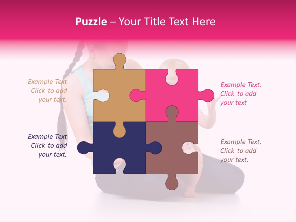 Female Pretty Entertainment PowerPoint Template