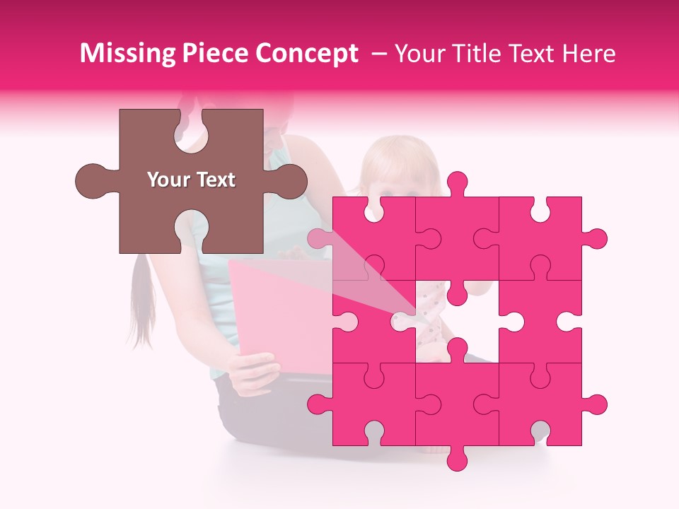 Female Pretty Entertainment PowerPoint Template