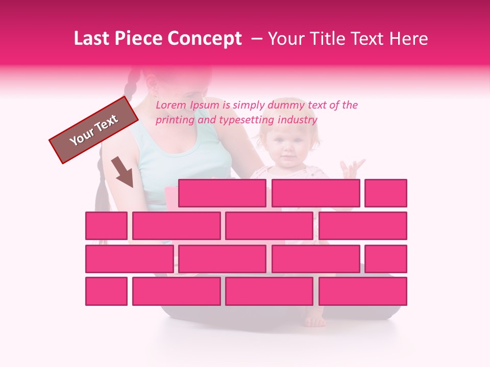 Female Pretty Entertainment PowerPoint Template