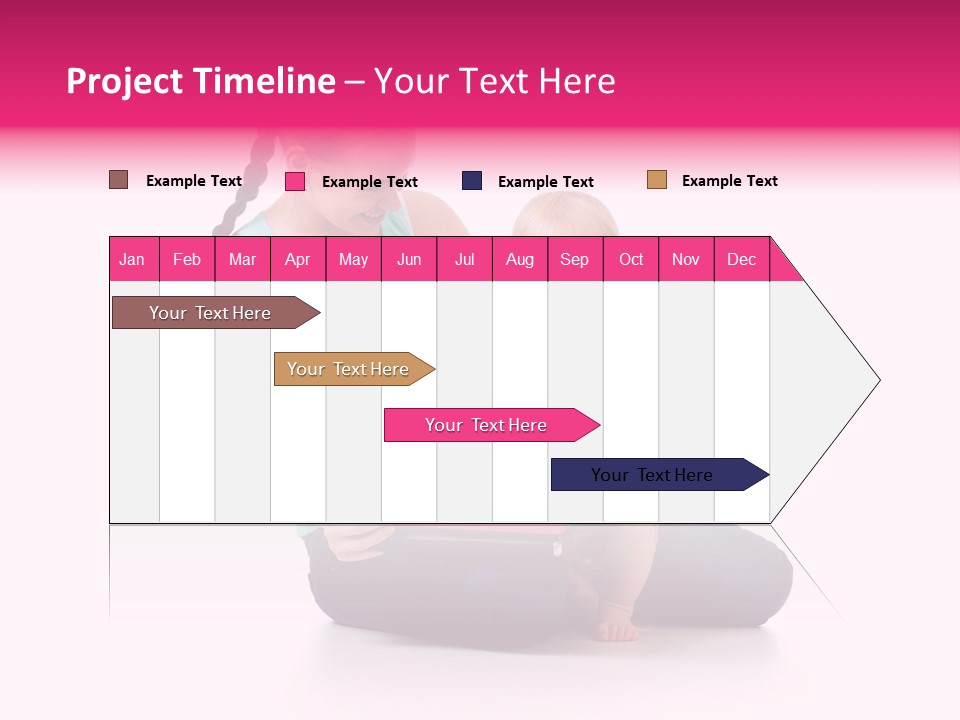 Female Pretty Entertainment PowerPoint Template