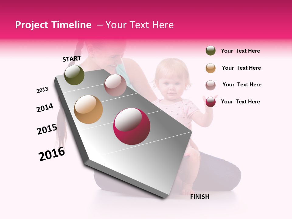 Female Pretty Entertainment PowerPoint Template
