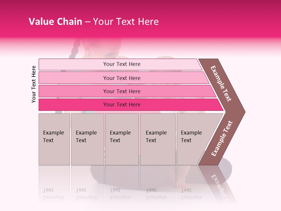 Female Pretty Entertainment PowerPoint Template