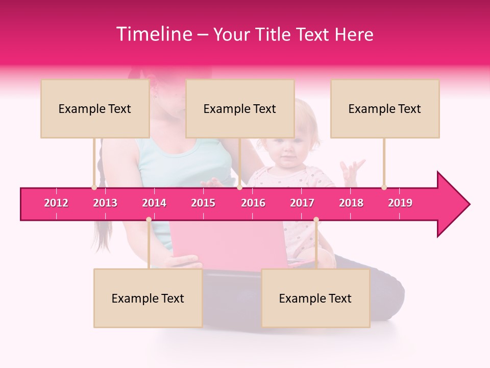 Female Pretty Entertainment PowerPoint Template