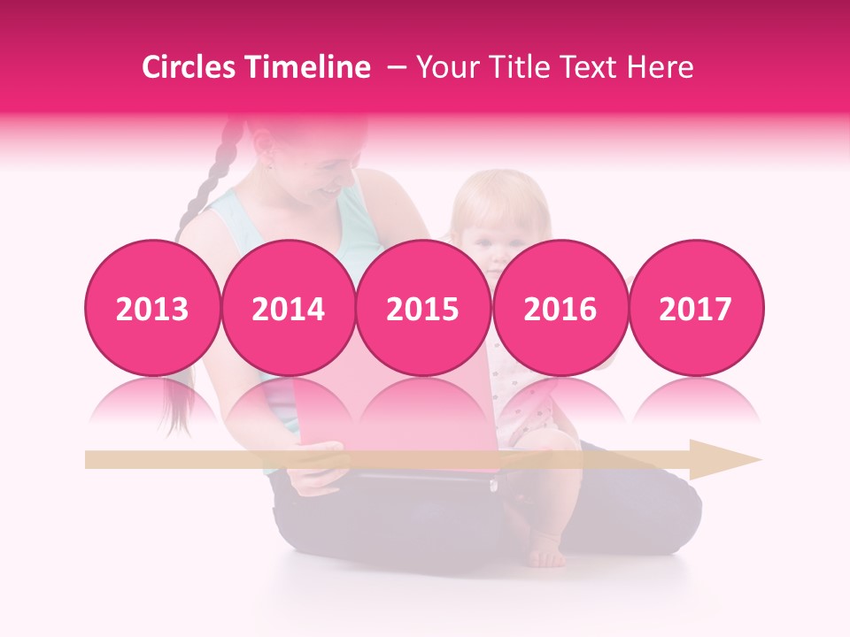 Female Pretty Entertainment PowerPoint Template