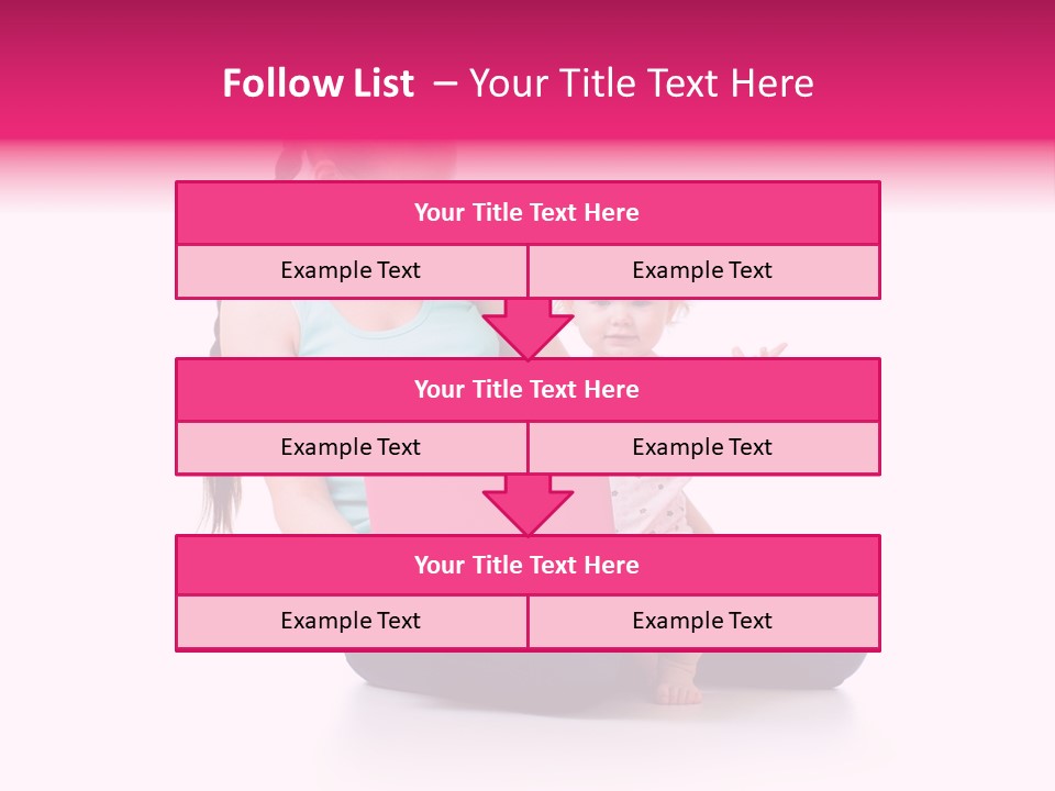 Female Pretty Entertainment PowerPoint Template