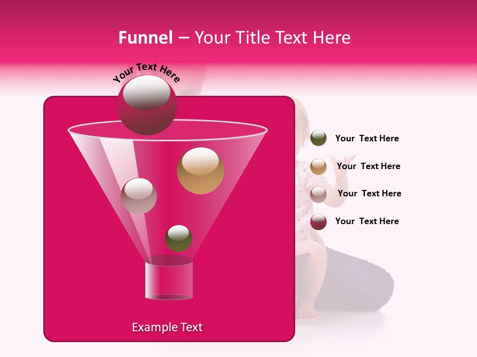 Female Pretty Entertainment PowerPoint Template