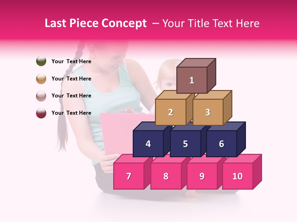 Female Pretty Entertainment PowerPoint Template