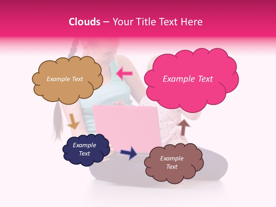 Female Pretty Entertainment PowerPoint Template