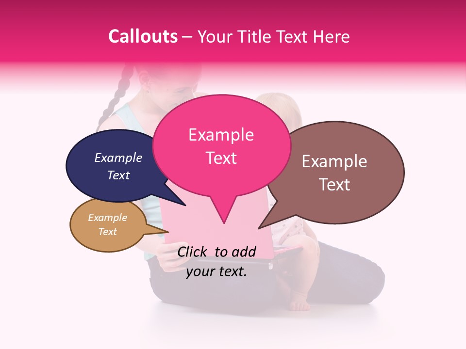 Female Pretty Entertainment PowerPoint Template