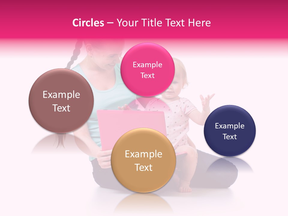 Female Pretty Entertainment PowerPoint Template
