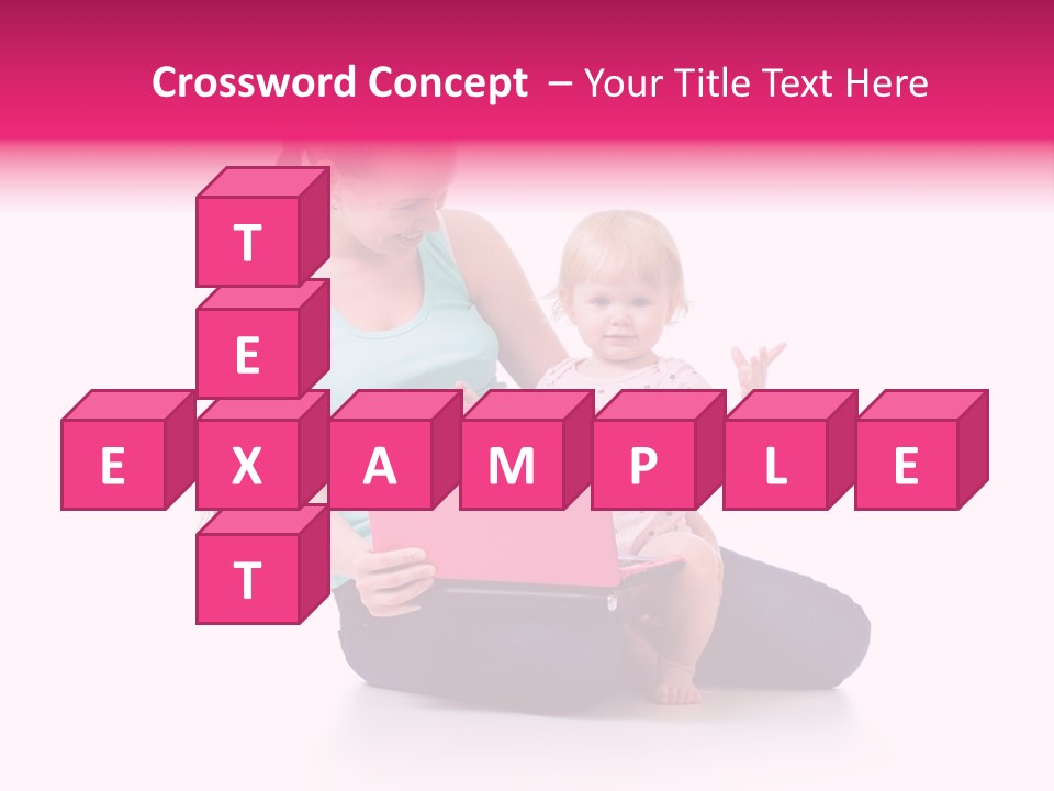 Female Pretty Entertainment PowerPoint Template