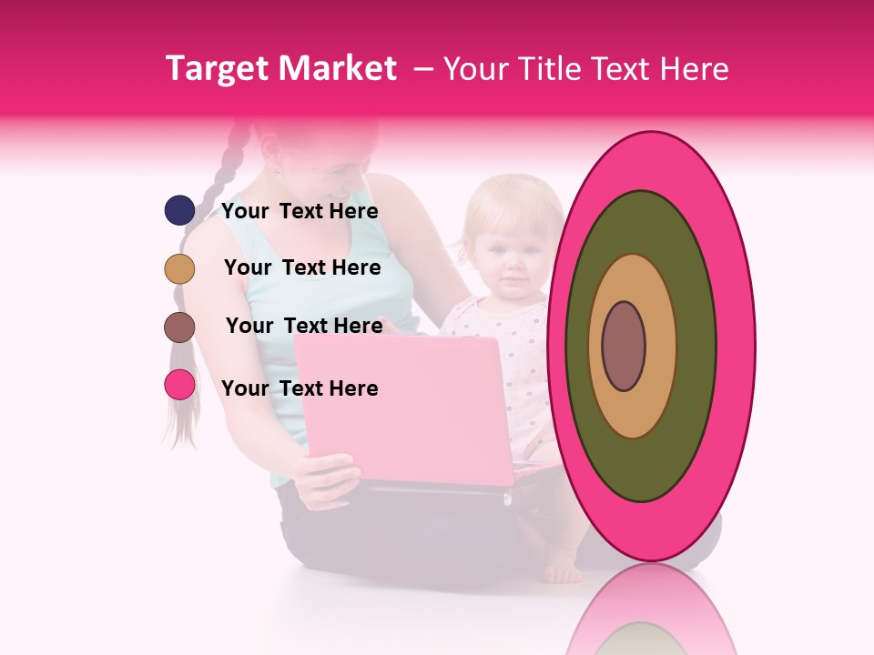 Female Pretty Entertainment PowerPoint Template