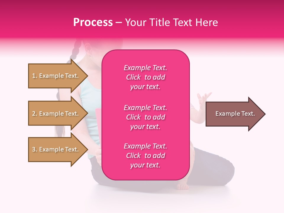 Female Pretty Entertainment PowerPoint Template