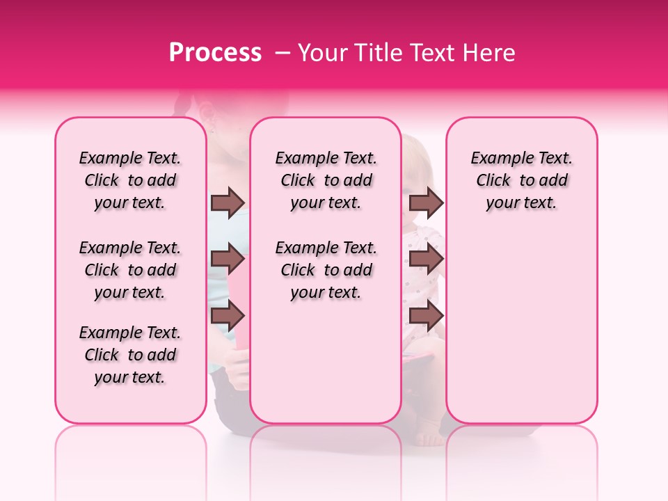 Female Pretty Entertainment PowerPoint Template