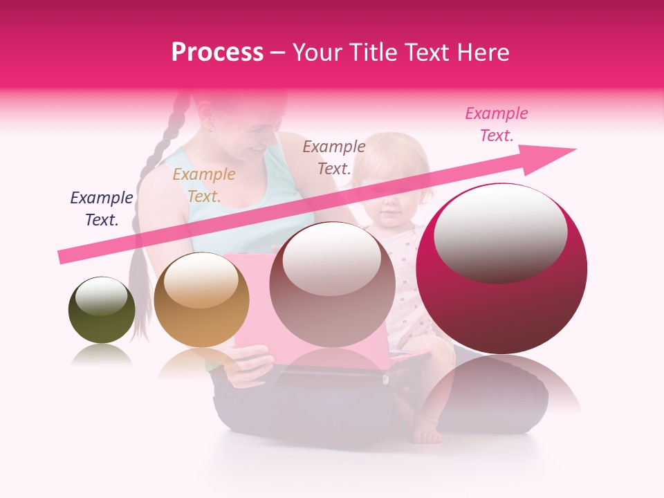 Female Pretty Entertainment PowerPoint Template