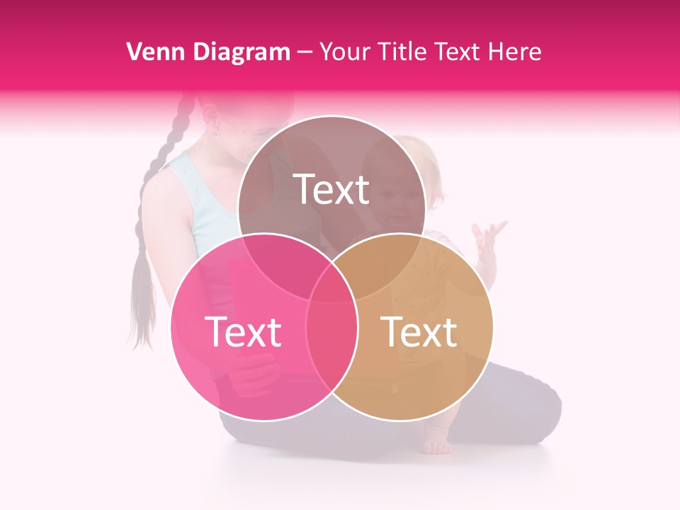Female Pretty Entertainment PowerPoint Template
