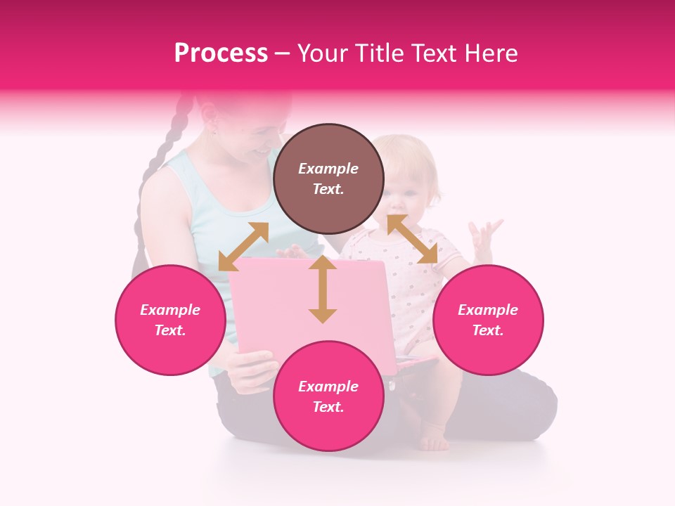 Female Pretty Entertainment PowerPoint Template