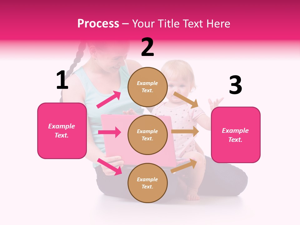 Female Pretty Entertainment PowerPoint Template