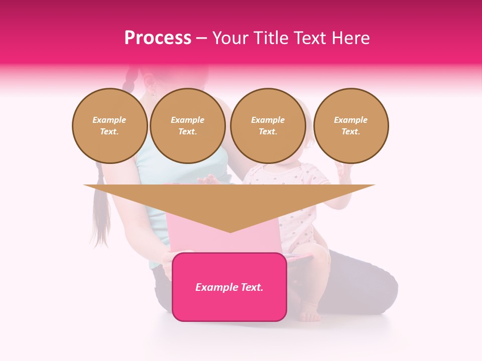 Female Pretty Entertainment PowerPoint Template