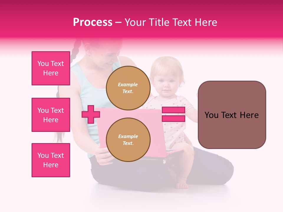 Female Pretty Entertainment PowerPoint Template