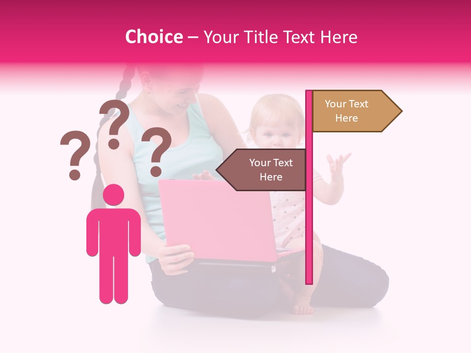 Female Pretty Entertainment PowerPoint Template