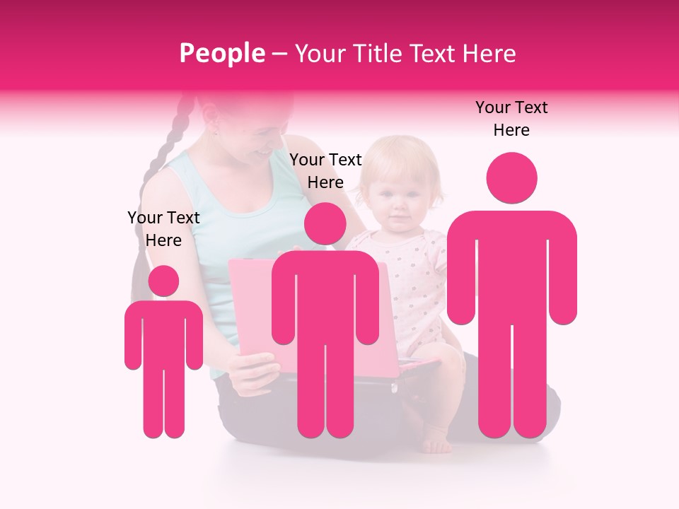 Female Pretty Entertainment PowerPoint Template