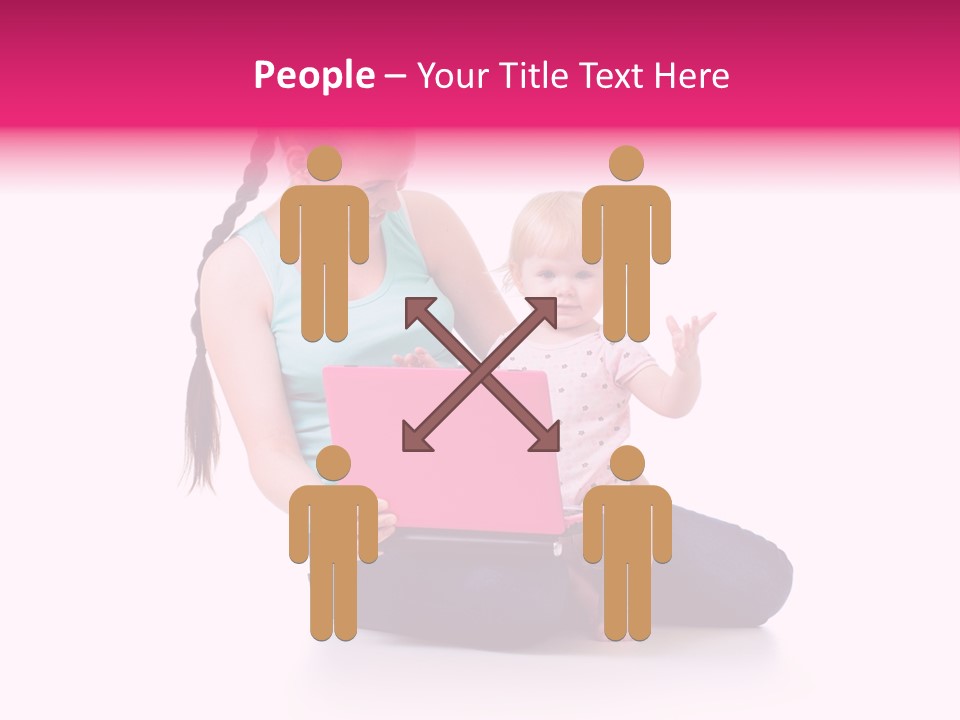 Female Pretty Entertainment PowerPoint Template