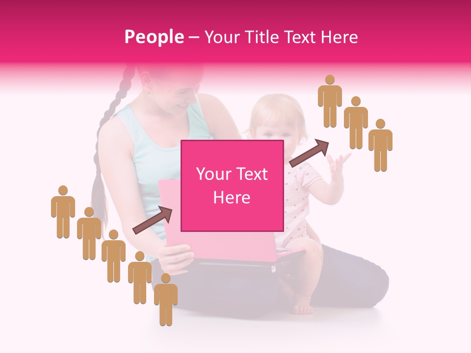 Female Pretty Entertainment PowerPoint Template