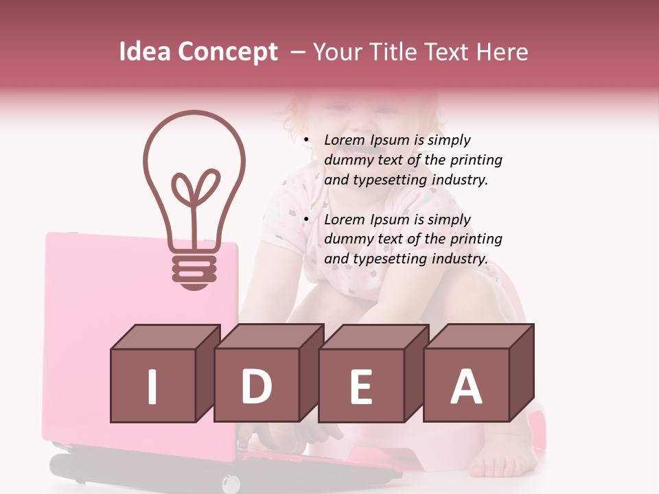 Toilet Small Learn PowerPoint Template