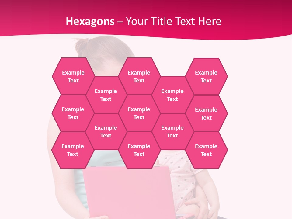 Girl Female Learning PowerPoint Template