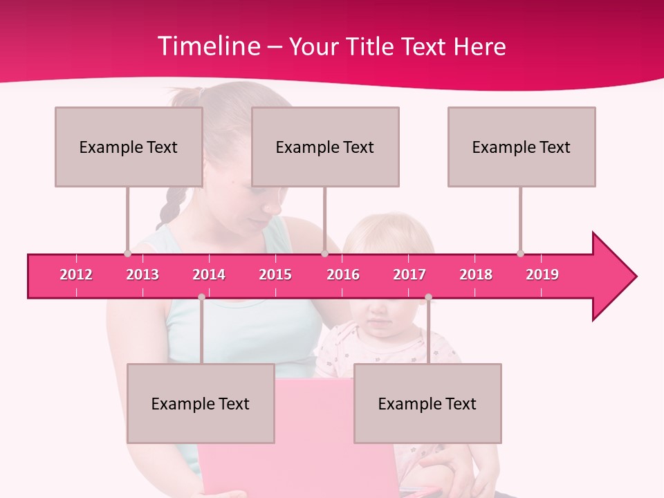 Girl Female Learning PowerPoint Template
