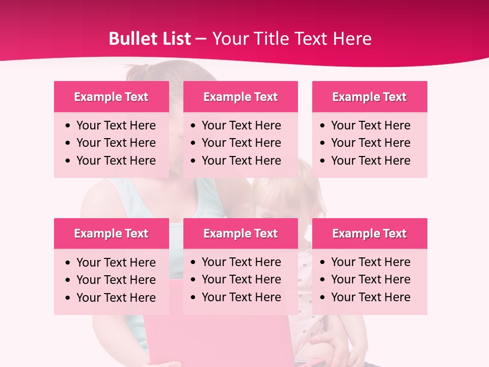 Girl Female Learning PowerPoint Template