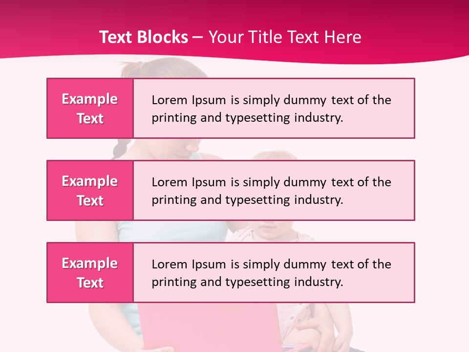 Girl Female Learning PowerPoint Template