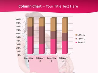 Girl Female Learning PowerPoint Template