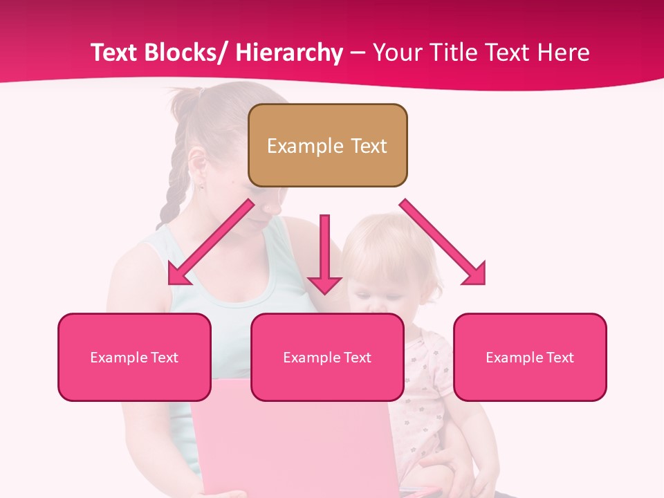 Girl Female Learning PowerPoint Template