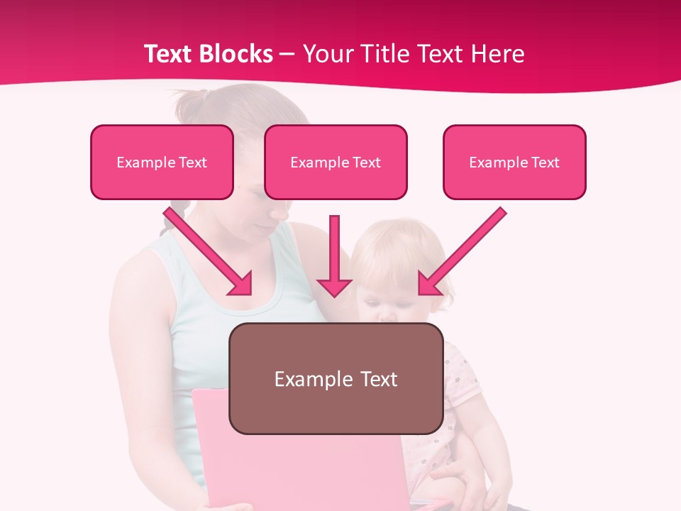 Girl Female Learning PowerPoint Template